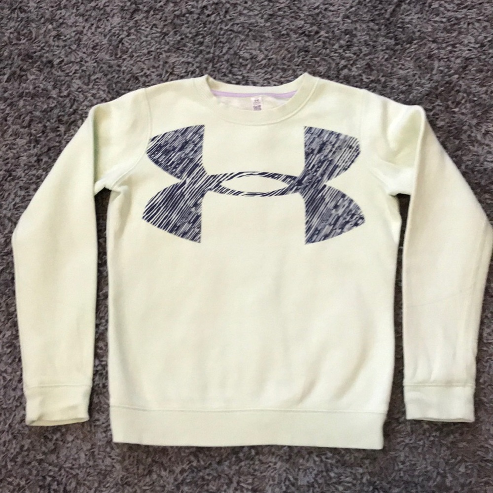 Girls underarmour sweatshirt size M (9/10)